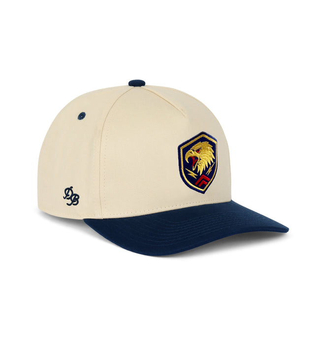 The Eagle | Two-Tone Cream & Navy